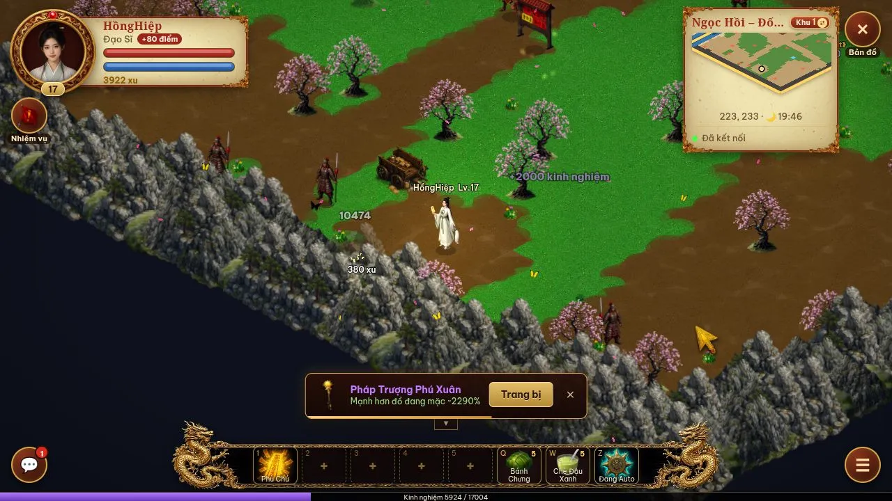 Ảnh chơi game Lạc Việt Online tại Ngọc Hồi – Đống Đa